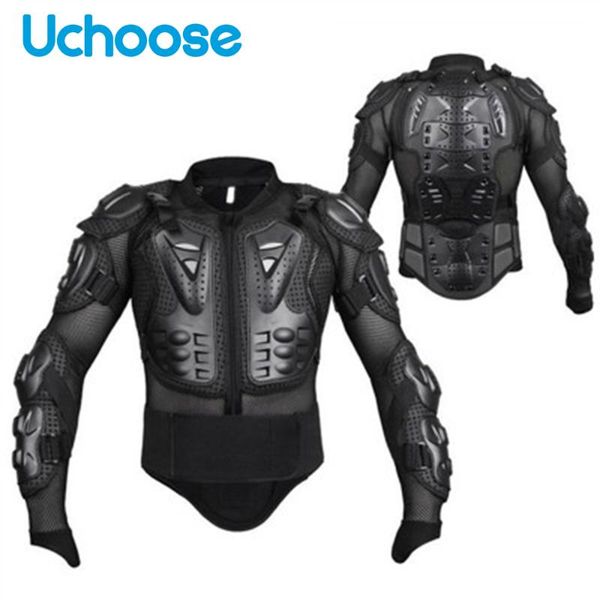 

uchoose motorcycle jacket men full body motorcycle armor motocross racing moto jacket riding motorbike protection size s-5xl #