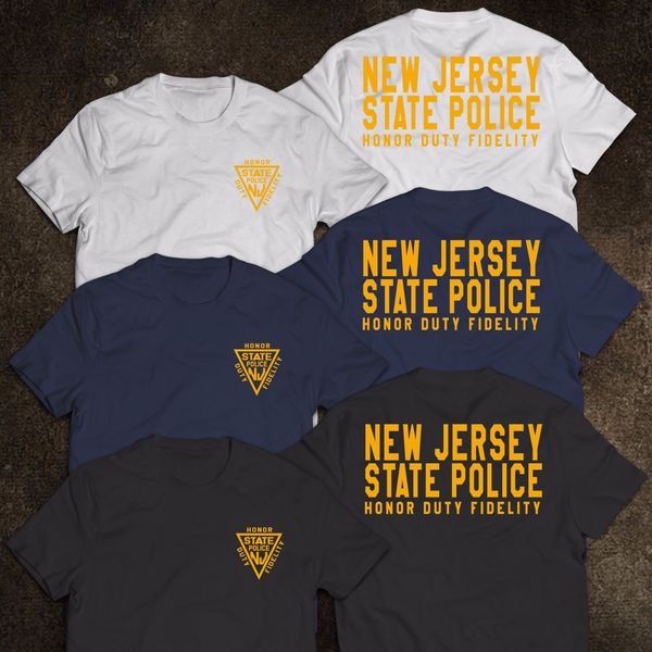 

2019 fashion new jersey police united states us department scurity service t-shirt s-3xl tee shirt