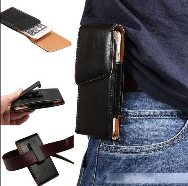 

360 rotating universal hip horizontal vertical leather belt clip holster case for iphone 4 5 se 6 6s plus samsung galaxy s6 s7 edge sony lg