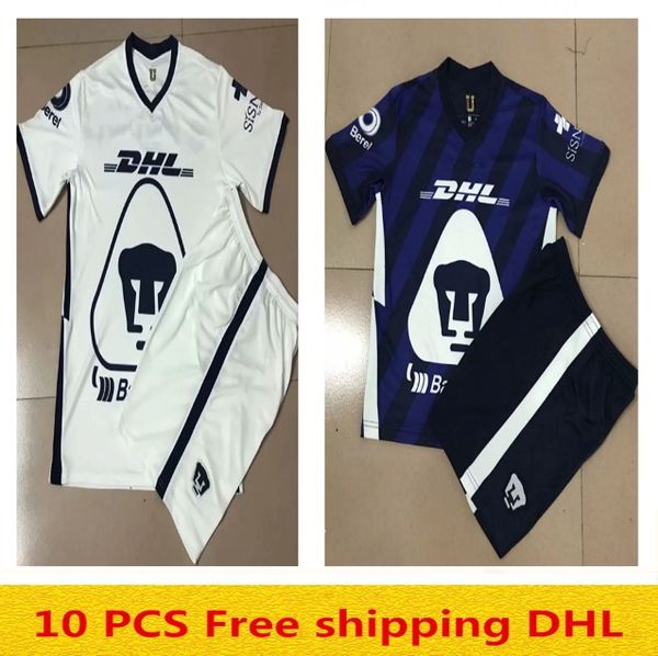 

2020 2021 cougar unam kids soccer jersey cougar 20 21 blue away soccer jersey, Black;yellow