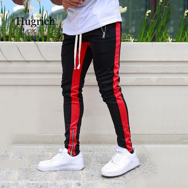 

men's pants mens joggers casual fitness men sportswear tracksuit bottoms skinny sweatpants trousers black gyms jogger track