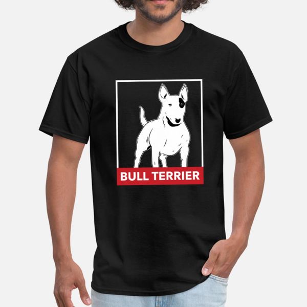 

bull terrier tee t shirt men designs short sleeve euro size s-3xl trend fitness comical summer cool shirt