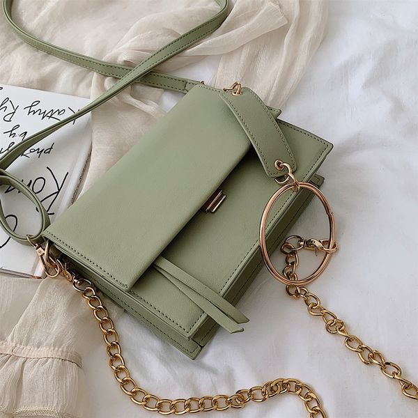 

flip bag ladies luxury flip square bag 2020 mini new leather ladies designer handbag travel shoulder messenger