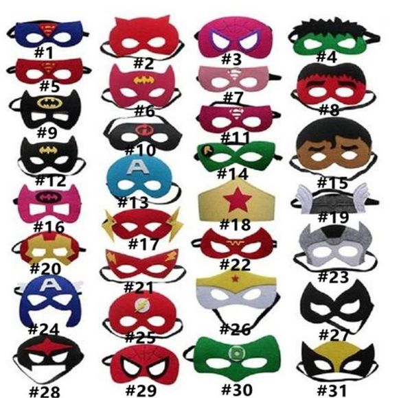 

boys toy cartoon party masks justice cosplay hero children birthday super supplies superhero or kids league favors for dhl uy2008 fomh