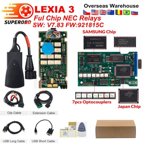 

lexia3 diagbox v7.83 921815c full chips gold edge for for lexia 3 pp2000 diagnostic tool lexia diagbox v7.83