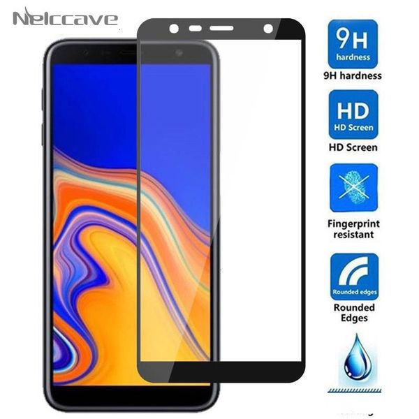 

100pcs complete 9h sun proof glass screen protector for samsung galaxy j8 j7 j6 + j4 core j2 protective film