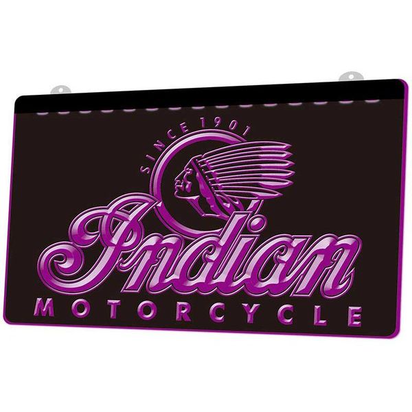 

ls087- indian motorcycle services logo neon light sign decor dropshipping wholesale 8 colors to choose led lights