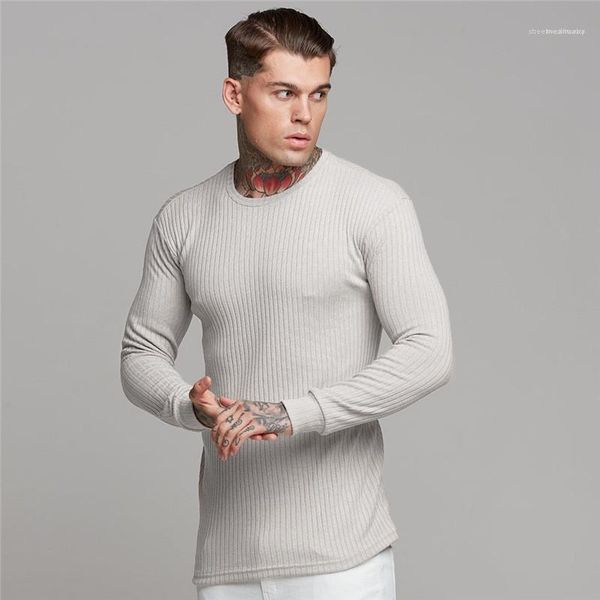 

shirts males clothing mens designer active tees fashion striped panelled tees casual long sleeve crew neck t, White;black