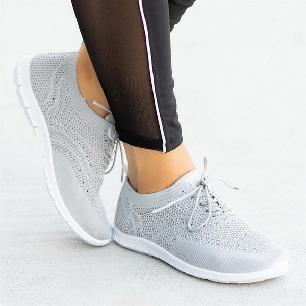 

litthing summer female mesh sport shoes lightweight lace-up sneakers casual fashion breathable running shoes for women 2020, Black