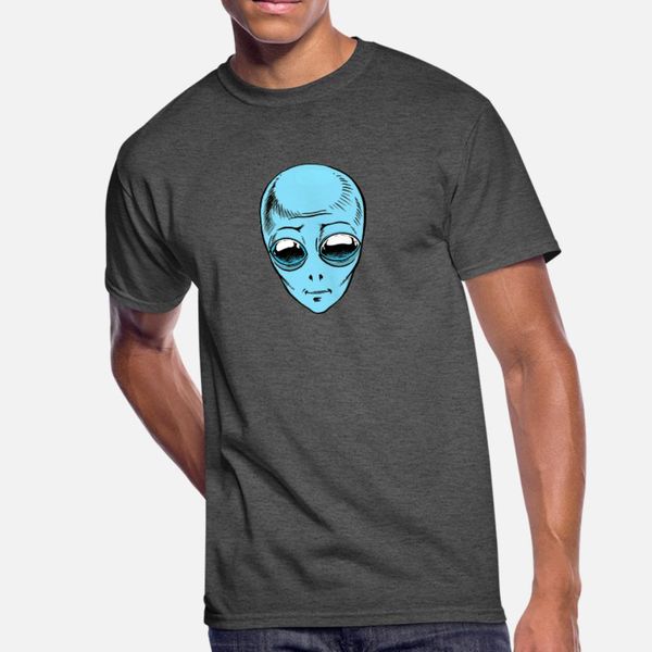 

alien t shirt men design cotton o neck fit gift fashion summer slim shirt