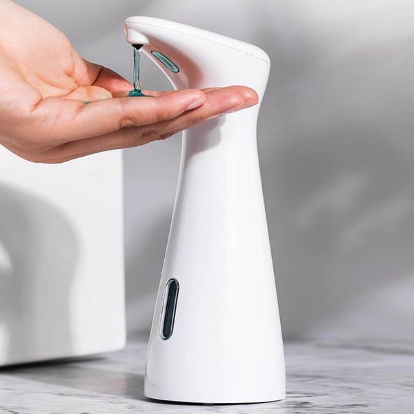 

shampoo lotion shower gel foam bottles 200ml automatic soap liquid dispenser infrared sensor hand washing container