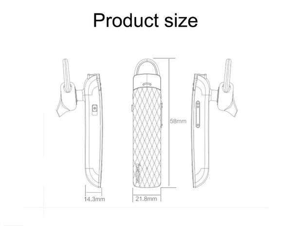 

cgjxsoriginal remax t9 bluetooth headset 4 .1v wireless mini headphone earphone outdoor sports stereo earphone with mic for iphone with reta