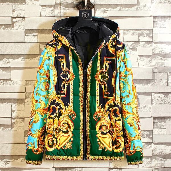 

2020 winter men's light down jacket clothes fashion casual hooded warm white duck down coat male brand clothing, Black