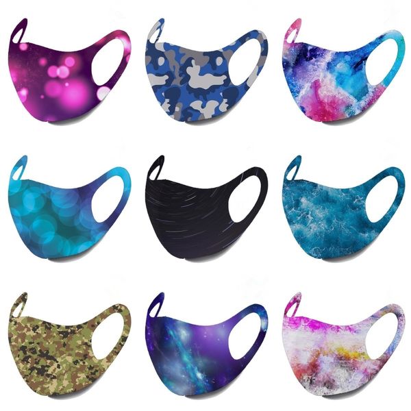 

7sb1r mask texture 2020 windproof, dustproof, smog-proof printing animal washed water gauze sponge resistant mask#263