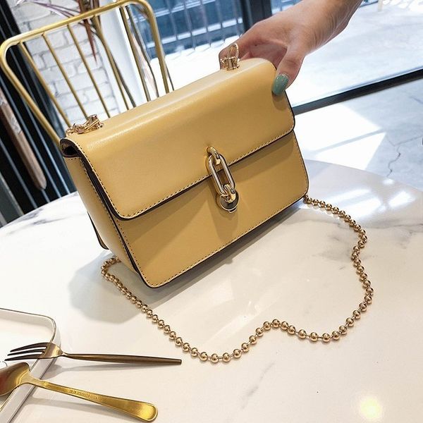 

летняя мини сумка женской новой sling bag индивидуальность цепь ранцевого crossbody