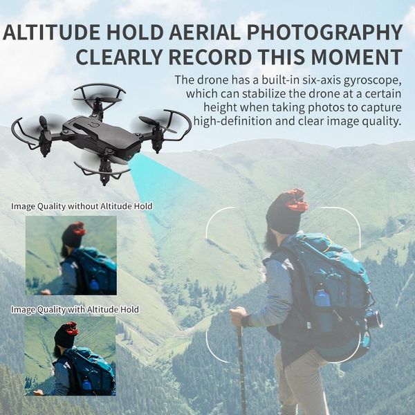 

kid toy folding four-axis drone remote control plane for child electric toy kid gift 03