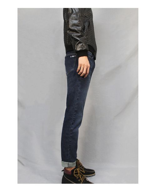 

new thick loose business casual work nine minutes of pants, Blue