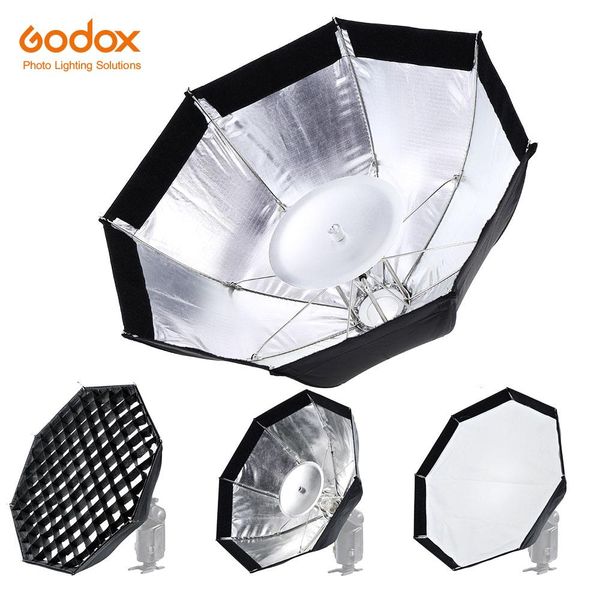 

cgjxsgodox ad -s7 multifunctional soft box octagonal honeycomb grid umbrella softbox for witstro flash speedlite ad200 ad180 ad360ii t200610