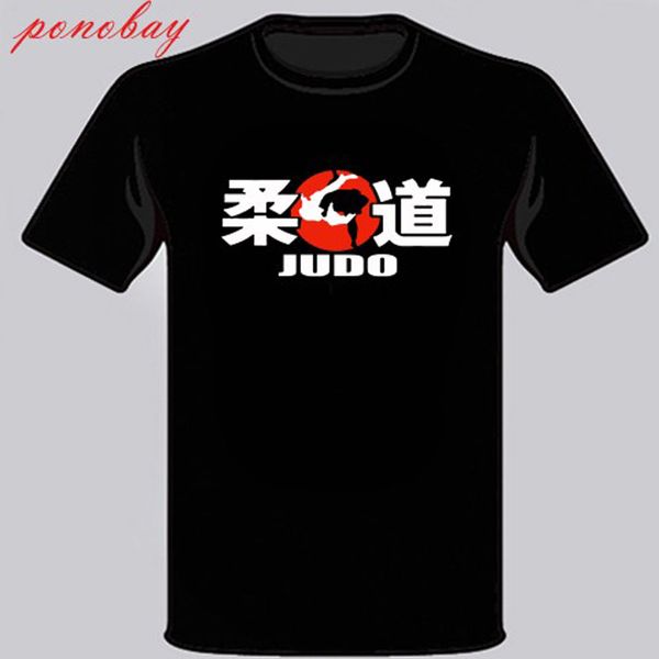 

2019 new summer tee shirt new judo grapling logo *japan martial art men's black t-shirt size s to 3xl cool t-shirt