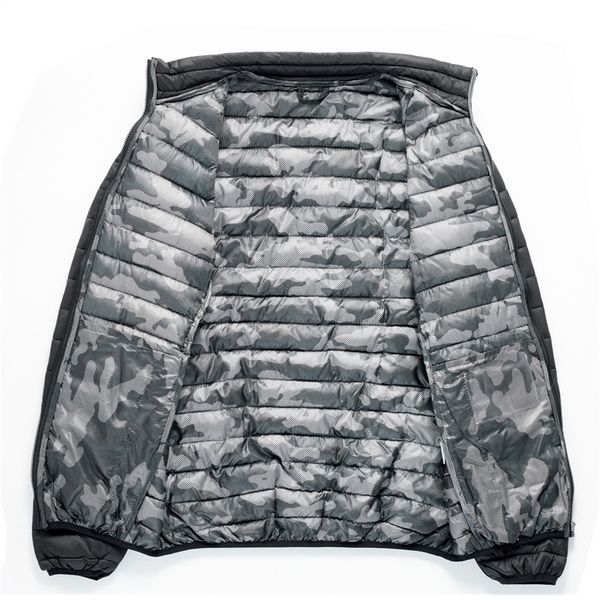 

men's winter warm outdoor down jacket fashion msa6s, Black