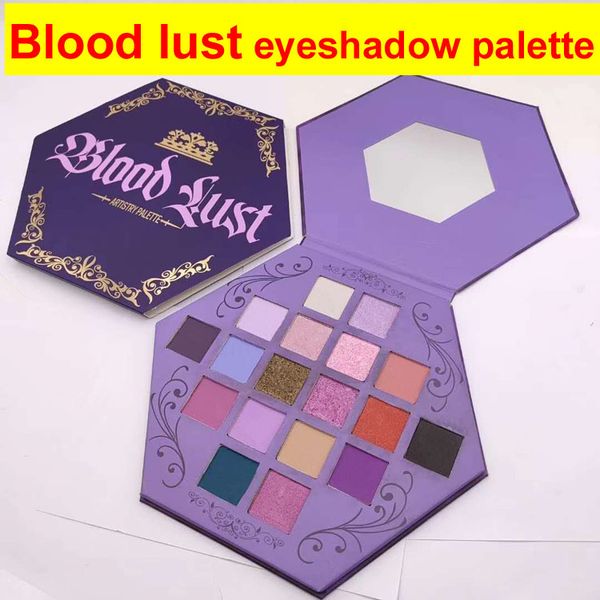 

five star purple blood lust eyeshadow artistry palette makeup 18 color eyeshadow palette shimmer matte high quality