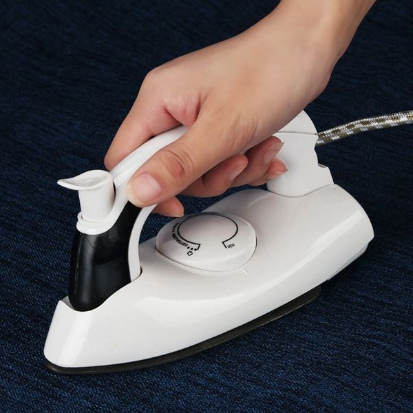 

mini portable foldable electric steam iron for clothes 3 gears flatiron travel m2ee