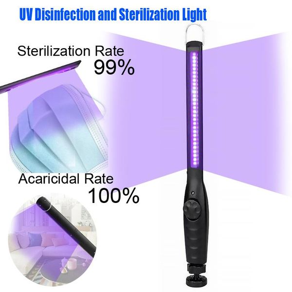 

portable sterilize uv-c light germicidal lamp uv lamp germicidal home handheld germicidal quartz bacterium disinfection