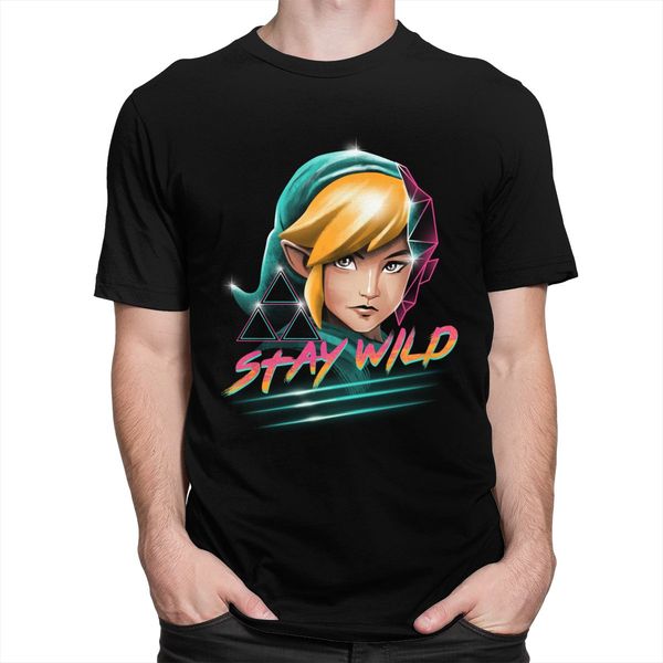 

cool kawaii hyrule the legend of zelda tshirt men short sleeve streetwear link t-shirt o-neck slim fit 100% cotton t shirt gift