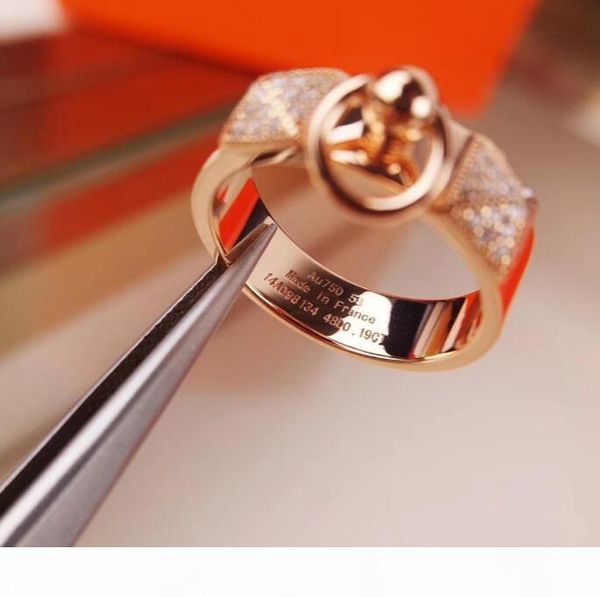 

ring 925 silver rivet gold-plated h ring women banquet jewelry ring valentine gift