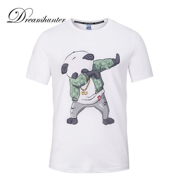 

panda print short sleeve sport shirt men running athletic weightlifting clothes t-shirt tees plus size gym muscle jogging, Black;blue