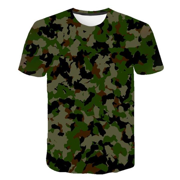 

camouflage soldiers safari style leopard print gym 3d print shirts oversized horror graphic men clothing