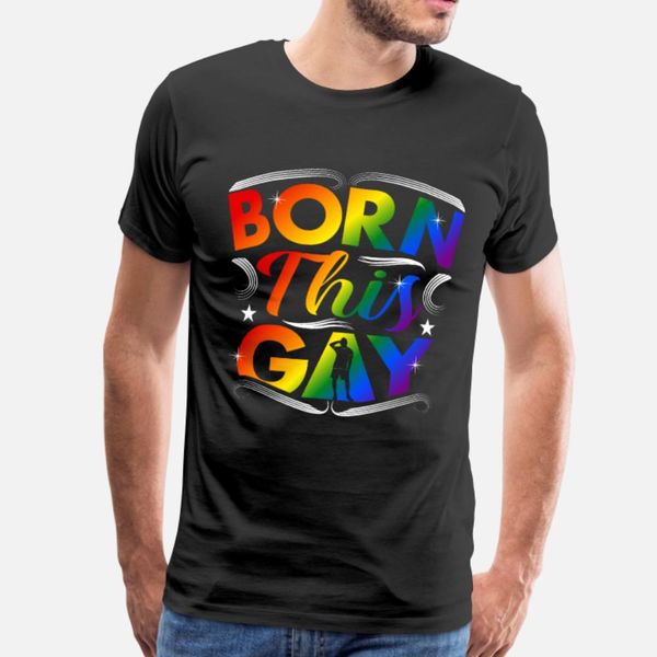 

lgbt gay lesbian gift funny equal rainbow pride t shirt men designs 100% cotton round neck trend fit fashion spring autumn natural shirt