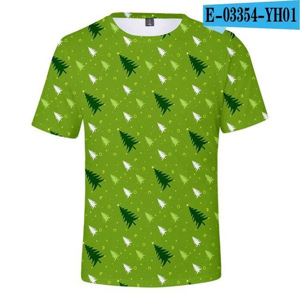 

christmas festival santa claus christmas tree pattern t -shirt men /women summer 3d print shirts humor harajuku kawaii men clothing