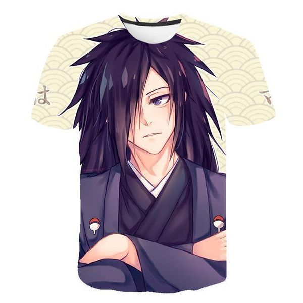 

cool naruto printing pattern elegant 3d print shirts funny graphic comics men clothing
