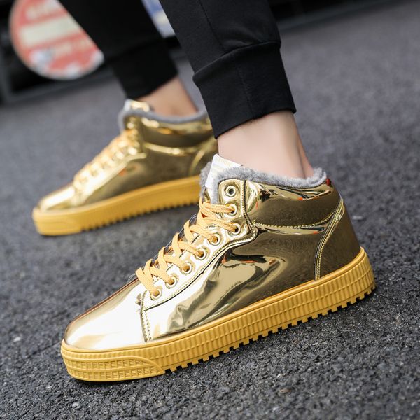 

mens winter warm plush casual shoes hasp high sneakers men outdoor walking footwear light zapatos hombre mens black shoes