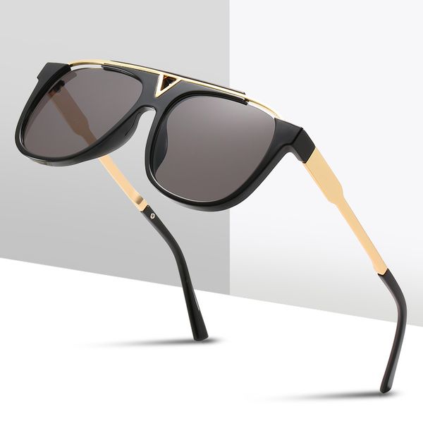 

round metal frame men sunglasses women retro punk style vintage colorful lens sun glasses fashion eyewear gafas sol mujer uv400, White;black