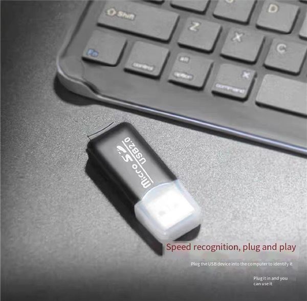 

tf кард-ридер, usb 2.0, память высокоскоростная карточка tf чтения, мини-портативный, компьютер, автомобиль, конвертер, устройство чтения ка