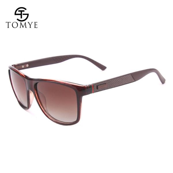 

men sunglasses tomye p3006 fashion square polarized eyewear, White;black
