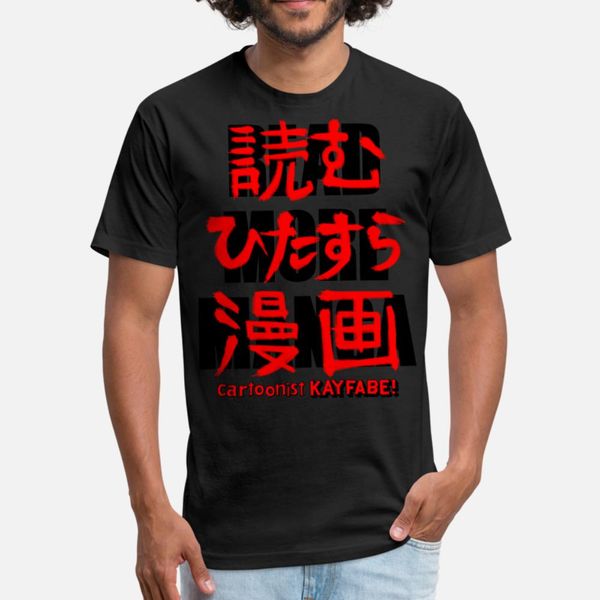 

read more manga black letters t shirt men personalized 100% cotton s-xxxl letter graphic comfortable summer style kawaii shirt