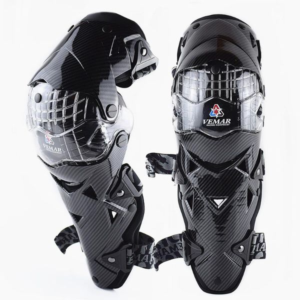 

motorcycle knee pads men protective gear knee gurad carbon fiber kneepad rodiller equipment gear motocross racing protector