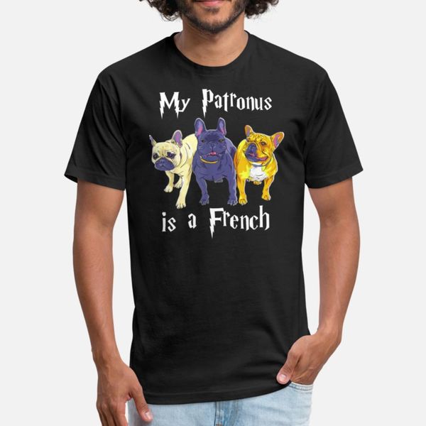 

french bulldog t shirt men design cotton s-3xl family sunlight authentic spring pattern shirt