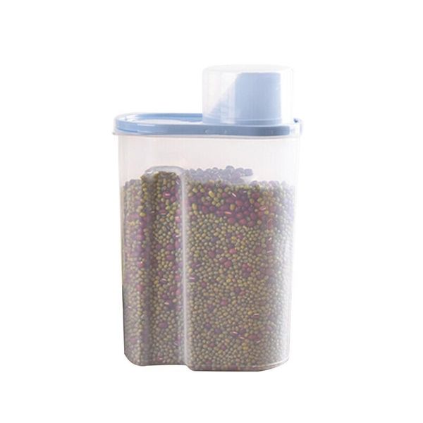 

box crisper plastic kitchen 25l can oatmeal container storage for cereal rice dry pot lid with food grain sealed owmnm homes2011