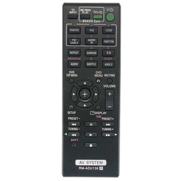 

remote controlers rm-adu138 replace control fit for sony av system dav-tz145 hbd-tz140 hbd-tz145