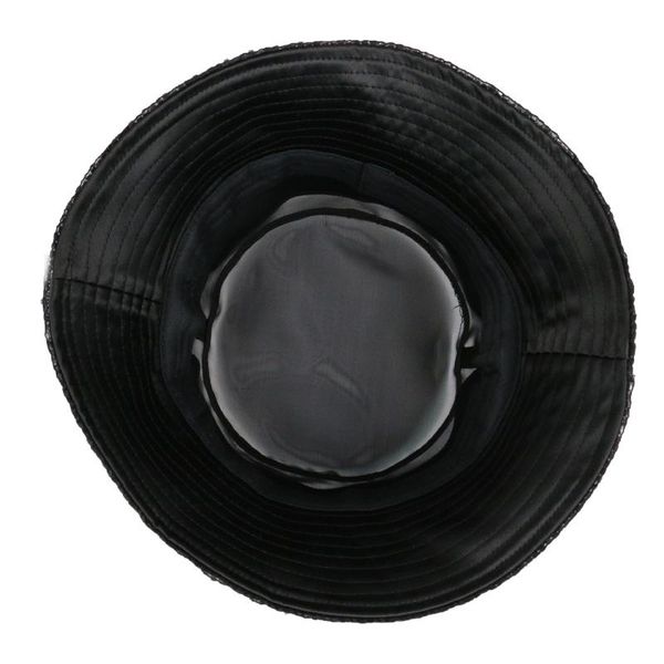 

casquette foxmother caps breathable gorro brand ladies hats mesh diamond 2020 women black fisherman rhinestone white bucket new cutia, Black;white