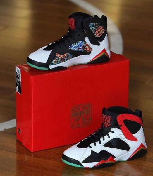 

7s china basketball shoes men women 7 china sports sneaker with box