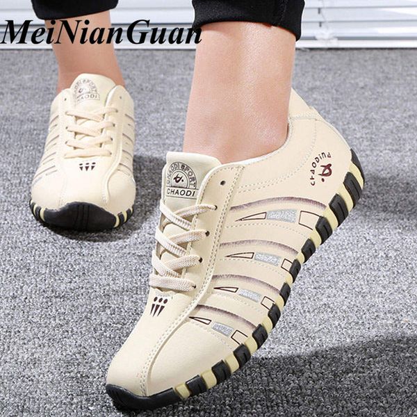 

big size women's footwear flat shoes sport women non slip sports shoes lady wild womens running sneakers low female h4