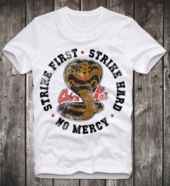 

2019 summer new men t shirt cobra kai karate kid mr miyagi mixed martial arting retro vintage funny design tee shirt