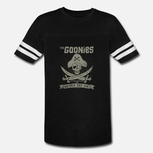 

the goonies never say die t shirt men custom short sleeve euro size s-3xl clothes sunlight humor spring autumn pictures shirt