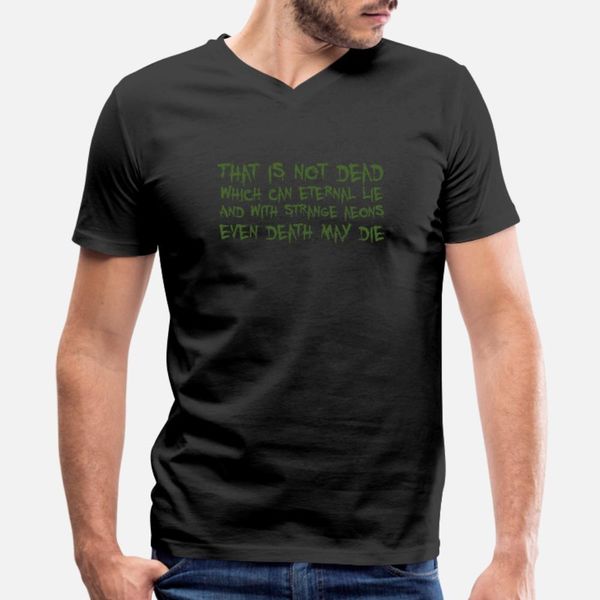 

that is not dead which can eternal lie cthulhu t shirt men knitted short sleeve round collar costume cute building formal shirt