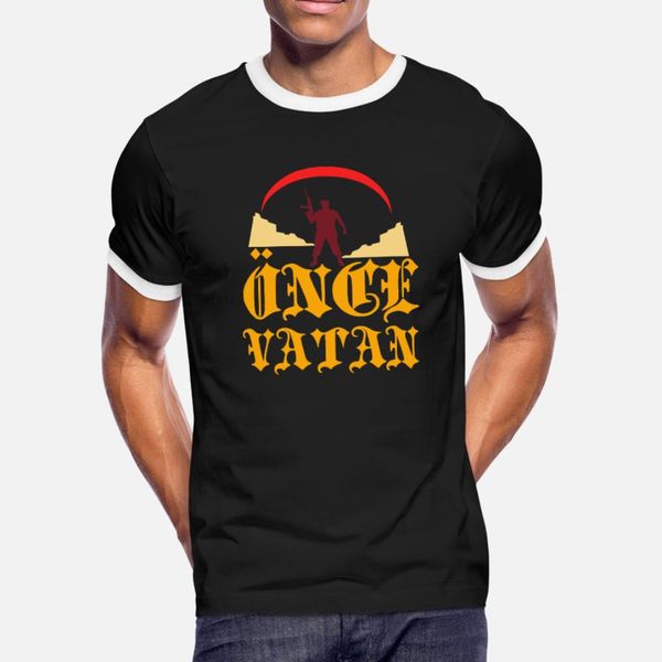 

Ã¶nce vatan shirt with soldier t shirt men design short sleeve euro size s-3xl family cute new fashion summer letters shirt
